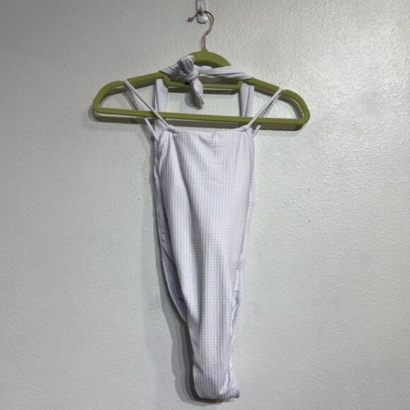 PQ Swim Sail White Vale One Piece Swimsuit Sz S NWT - Picture 2 of 12